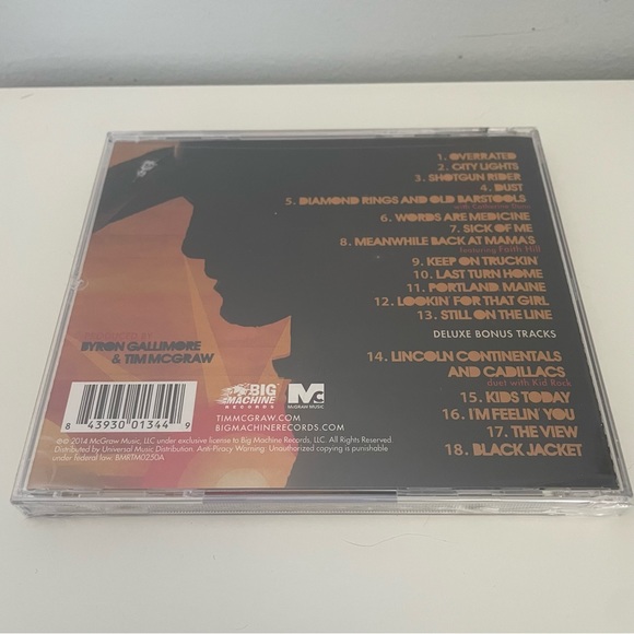 TIM MCGRAW - 2 CD Bundle (NWT) - Picture 6 of 6
